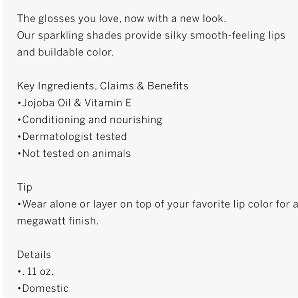 VS “Electric” Color shine lip gloss - Picture 4 of 6